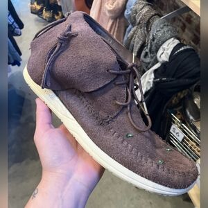 NWT $1194 VISVIM Suede Walking Chukkas